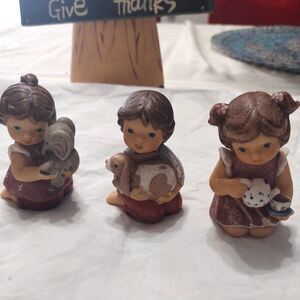 Goebel Nina Marco Limpke Children Figurines Set 3